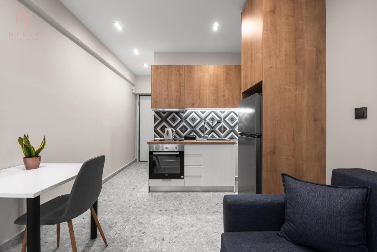 Ferienwohnung Timesquare, Nilie Hospitality Mgmt Thessaloniki Exterior foto